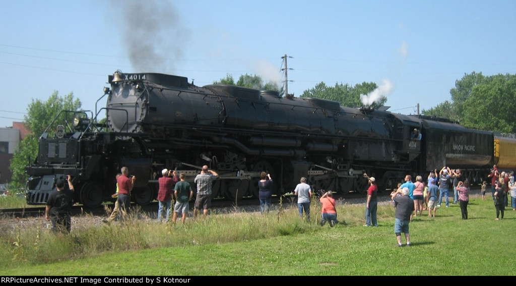 UP Big boy 4014 Baldwin Wisc July 24 2019